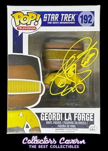 LeVar Burton Signed Funko POP - Star Trek: TNG - Geordi La Forge - JSA COA - Picture 1 of 7