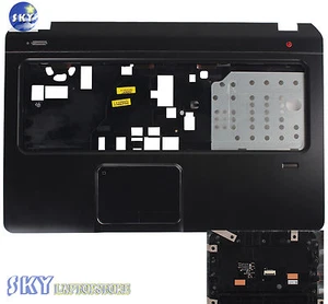 NEW HP Pavilion DV7-7000 Palmrest Case W/ Touchpad Finger Print 682044-001 US - Picture 1 of 2