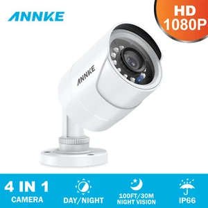ANNKE1080p 1pcs HD 4IN1 TVI AHD CVI Outdoor Überwachungskameras White Bullet  - Bild 1 von 11