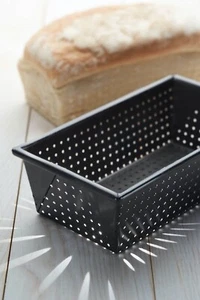 Kastenform Brotbackform Kitchen Craft gelocht antihaft Backen 21 x 11cm - 0,9kg - Bild 1 von 9