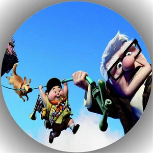 Ostia per torta compleanno festa immagine torta fondente - cialda superiore P1 - Foto 1 di 1