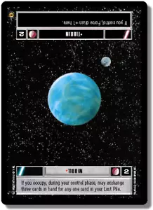 Star Wars CCG Tibrin Near-Mint/NM - Jabba's Palace 1998 - Picture 1 of 1