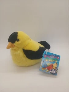 K&M Backyard Birds Plush American Goldfinch 2001 - Picture 1 of 7