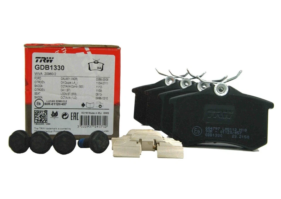 TRW GDB1330 Bremsbelagsatz für VW