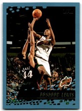 2001-02 Topps. Rashard Lewis A Basketball Cards #7