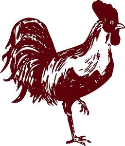 Chicken Rooster Farm Animal Pet Cock Car Truck Window Vinyl Decal Sticker - Picture 1 of 2