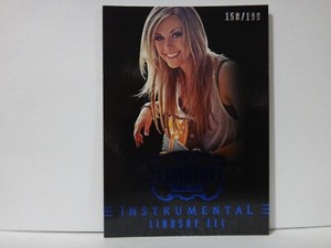 2014 Panini Country Music Instrumental Blue /199 Lindsay Ell #5 Rookie RC