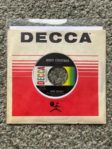 Bing Crosby ‎– White Christmas / God Rest Ye Merry Gentlemen Label: Decca ‎NM - Picture 1 of 1