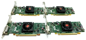 (LOT OF 4) Dell AMD Radeon HD 5450 512MB DMS-59 High Profile Graphics Card 236X5 - Picture 1 of 4