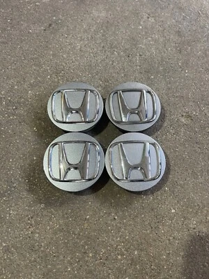 4X Tapacubos centrales de rueda OEM HONDA ACCORD, CR-V, HR-V 44732TVAA01 2,25 PLATEADOS Foto 1 de 4