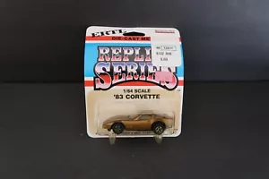 Vtg 1981 Ertl Replica Series Gold '83 Corvette Diecast #1899 NEW Hong Kong 1:64 - Picture 1 of 4