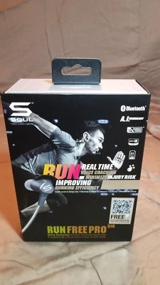 NUEVO EN CAJA - Auriculares Soul Electronics Run Free Pro BIO - Gris Foto 1 de 3