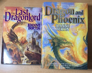 The Last Dragonlord & Dragon and Phoenix Joanne Bertin HB/DC - Picture 1 of 12