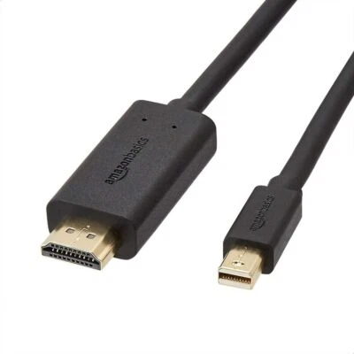 Mini DisplayPort to HDMI Cable Works With MacBook, MS Surface Dock 0.9m/3ft - Image 1 of 4