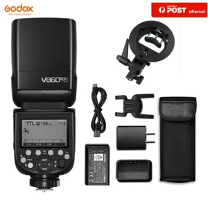 Godox V860IIIF V860III-F TTL HSS Flash Speedlite For Fujifilm + S-type Bracket - Picture 1 of 8