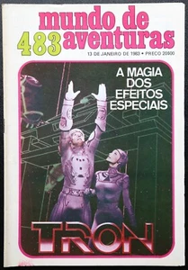 Cómics portugueses Mundo Aventuras #483 - Tron / Brick Bradford - 1983 - Imagen 1 de 5