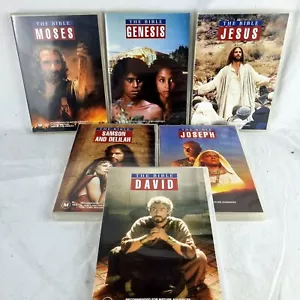 THE BIBLE 6x DVD Set Time Life 2002 Jesus Genesis Samson & Delilah Joseph David - Picture 1 of 9
