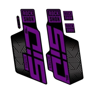 Fork Sticker for 2025 SID Ultimate Flight Attendant Mountain Bike Decals purple - Picture 1 of 3