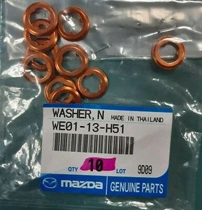 SETx4 GENUINE INJECTOR NOZZLE WASHER MAZDA BT-50 FORD RANGER 2.5TDCI WLA 06- - Picture 1 of 3