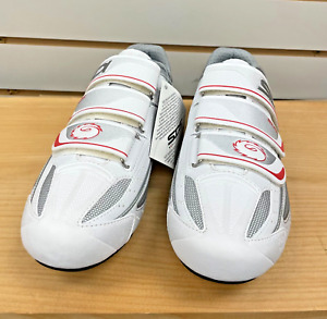 SIDI Nevada White/Silver Road Cycling Shoes