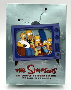 The Simpsons The Complete Second Season 2 Collectors Edition DVD Set 2002 - Foto 1 di 8