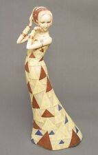 Past Times Gustav Klimt The Dancer Art Noveau Tall Lady Figurine Sculpture