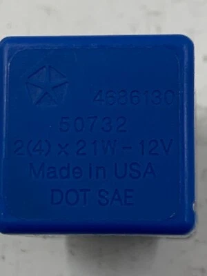 Relé intermitente Chrysler Voyager Jeep Grand Cherokee 4686130 50732 - Immagine 1 di 4