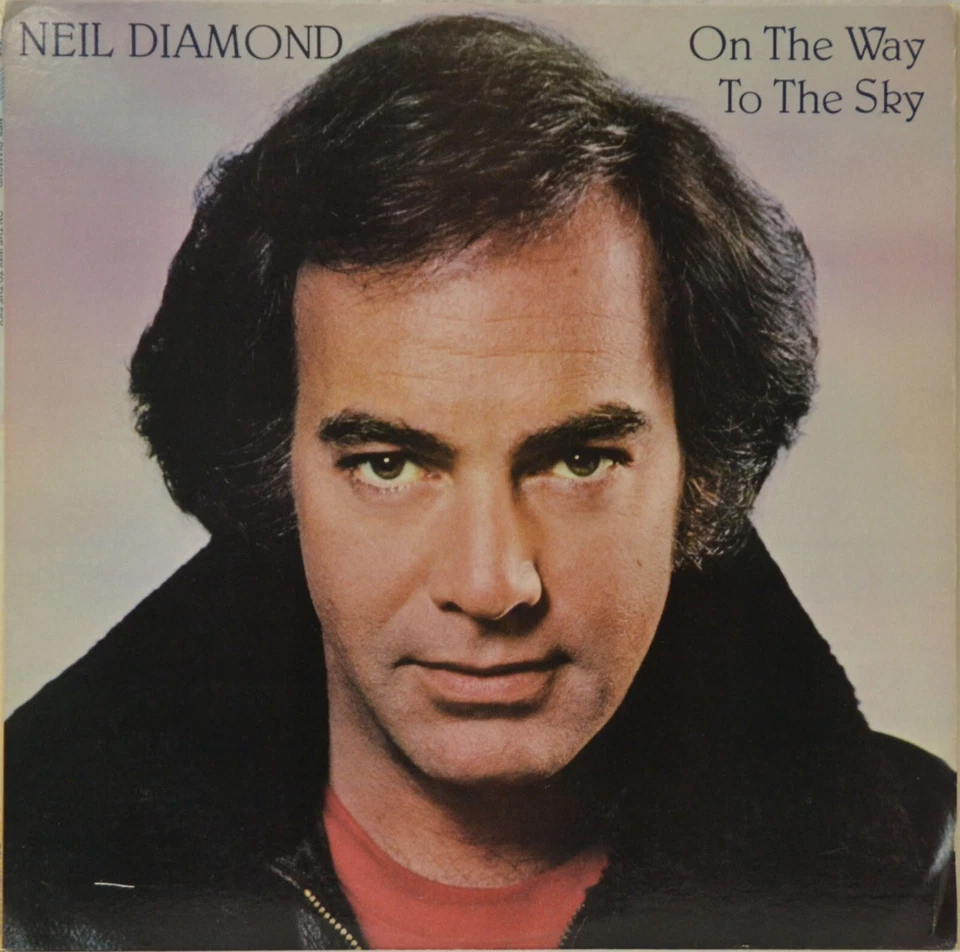 2 Neil Diamond LPs ON THE WAY TO THE SKY (NM / VG+) & HEARTLIGHT (NM / VG+) - Image 1 of 4