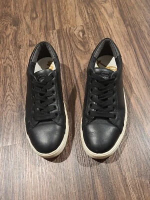 Sam Edelman Womens Ethyl Black Dali Nappa Leather Fashion Sneaker Size 8M - Image 1 of 4