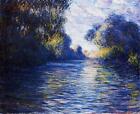 Oil Painting repro Claude Monet -  Morning on the Seine