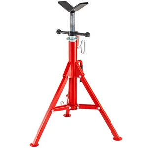 VEVOR Support chandelle à tuyaux 4500 lbs avec tête en V hauteur réglable - Imagen 1 de 12
