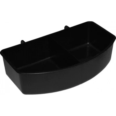 Pet Dog Pet Cat Double Food Water Dish Clip on Pet Travel Kennel Crate Food dish - Image 1 of 4