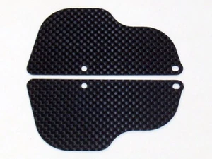 XTREME RACING MUGEN MBX5 PROTEZIONI RUOTA POSTERIORE FIBRA DI CARBONIO BRUGGY 1/8 21 OFFROAD - Foto 1 di 1