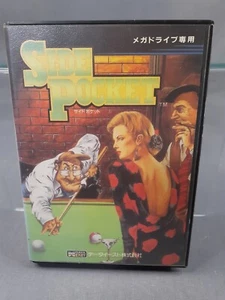 SEGA MEGADRIVE MEGA DRIVE MD SIDE POCKET NTSC-J Japanese version boxed - Picture 1 of 4