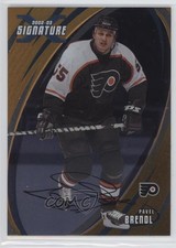 2002-03 ITG Be A Player Signature Series Gold Signatures Pavel Brendl #094 Auto