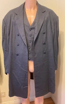 盖拉德·萨兰穿 3 件套电影服装 西部服装公司 — 第 1/4 张图片