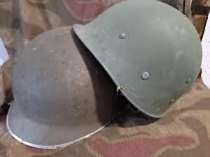 US Stahlhelm mit Innenteil 2 Teiler M1 Komplett Steelhelmet - Bild 1 von 6