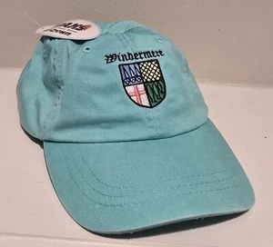 New Adams Cool Crown Men’s Baseball Hat Windermere Country Club Teal Green NWT - Picture 1 of 12