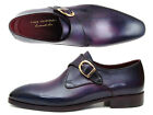 Paul Parkman einzelne Monkstrap Schuhe lila Leder (ID #DW754T)