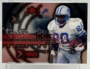 Barry Sanders 1999 Upper Deck PowerDeck Time Capsule Auxiliary #AUX-T2 NFL HOF - Picture 1 of 3