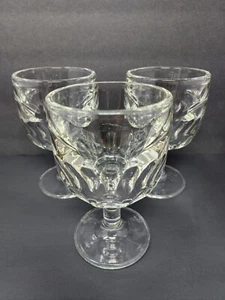 Set of 3 Libbey Heavy Footed Beer 12 Ounce Goblets Heavy Duty Glassware - Picture 1 of 5