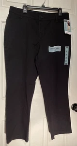 Lee Women's Pants Relaxed Fit 1889 Straight Leg Black Size 18 Short - Picture 1 of 13
