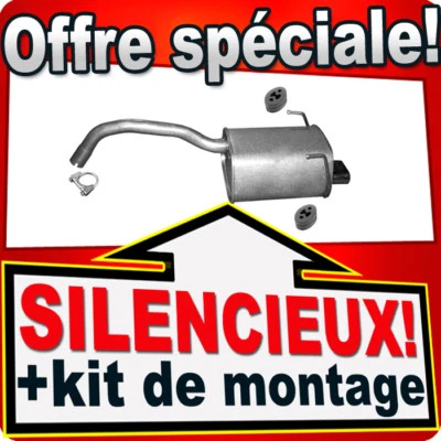 Silencieux Arriere pour FIAT 500 500C PANDA II FORD KA II 1.2 dés 2007 - Photo 1/2