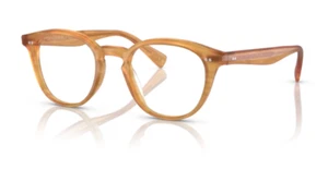 Oliver Peoples 0OV5454U Desmon 1779 Semi-matte goldwood Round Men's Eyeglasses - Picture 1 of 5