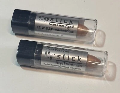 L.A. Colors Mystical Penny Lipstick LIPC380 Vitamin E & Aloe Vera, Pack of 2 - Image 1 of 2