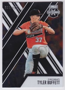 2017 Panini Elite Extra Edition Tyler Buffett 833/999 Oklahoma State Reds