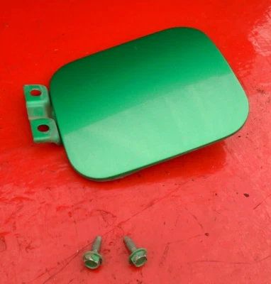 93-97 HONDA CIVIC DEL SOL FUEL GAS FILLER DOOR LID FLAP SAMBA GREEN OEM - Image 1 of 4