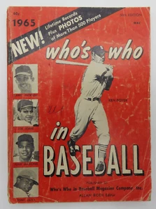 Who's Who in Baseball Ken Boyer 1965 portada edición 50 - Imagen 1 de 5