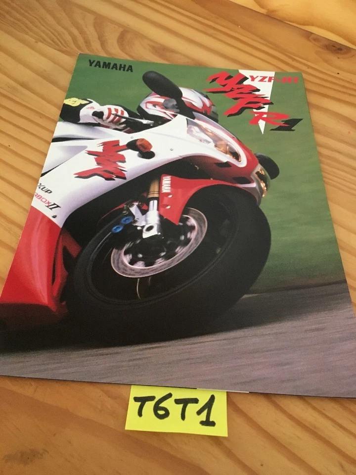 Yamaha YZF-R1 1000 R1 Prospecto Moto Folleto Publicidad - Imagen 1 de 1