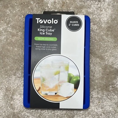 Bandeja de hielo Tovolo King Cube, 6 cubos  Foto 1 de 2